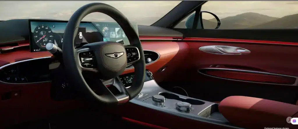 Genesis GV70 interior