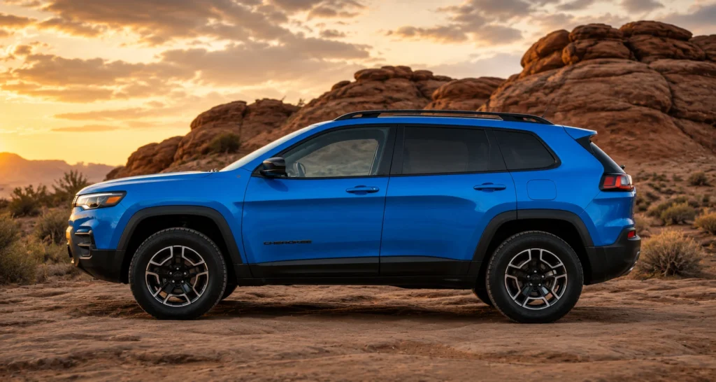 jeep cherokee sideview 