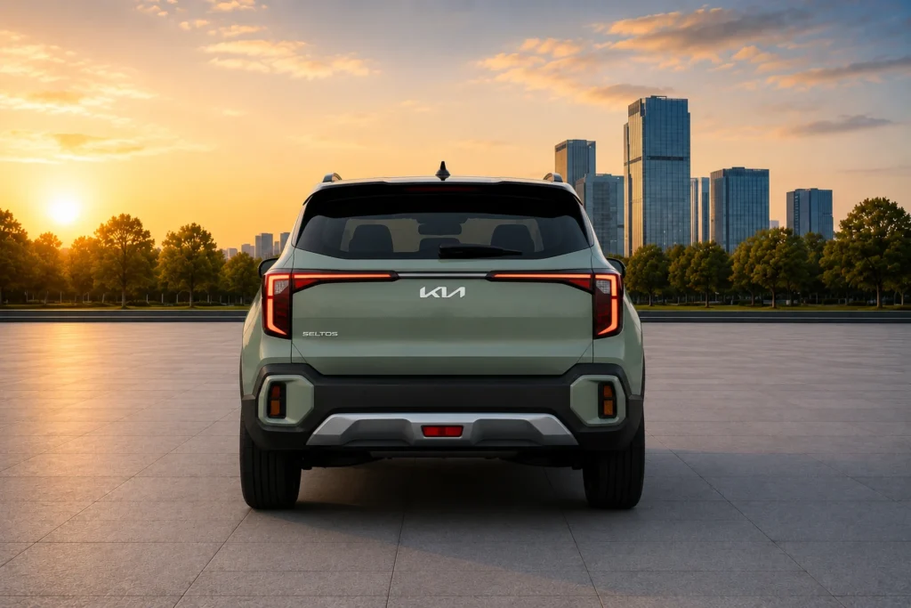 kia seltos backview
