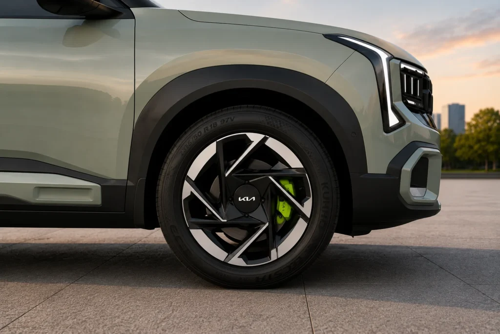 kia seltos wheels