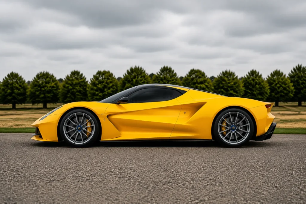 lotus evija sideview