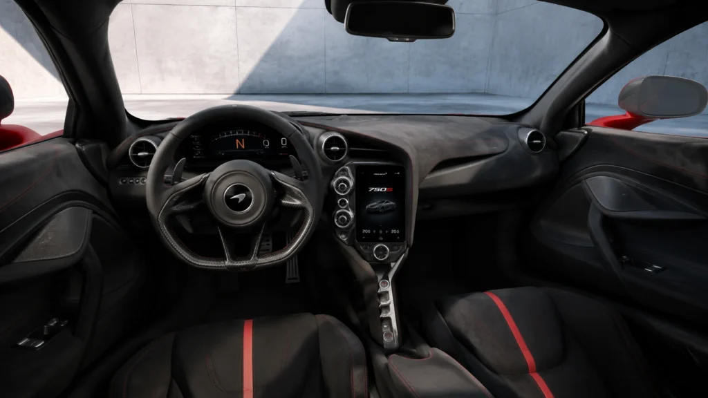 mclaren 750s interior