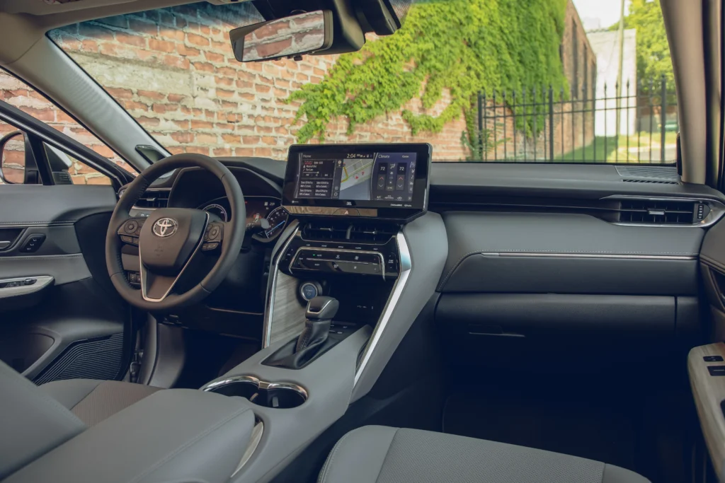 toyota venza display view