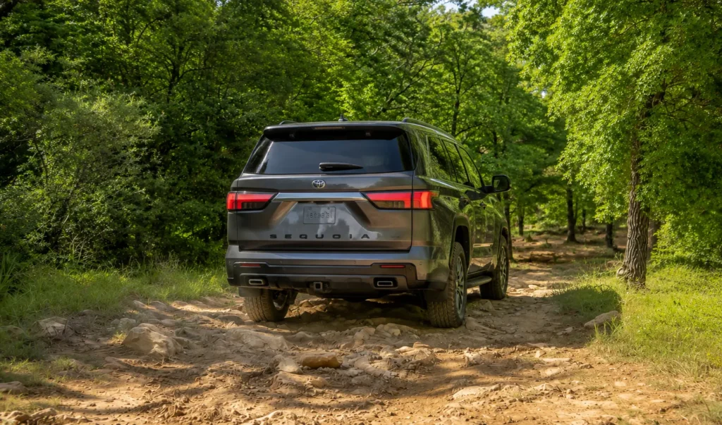 2027 toyota sequoia backview