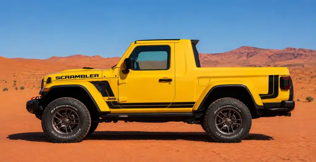 2028 Jeep Wrangler Scrambler sideview
