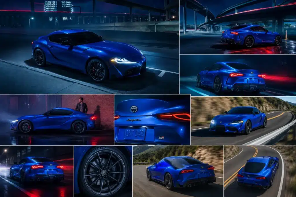 Blue Supra midnight