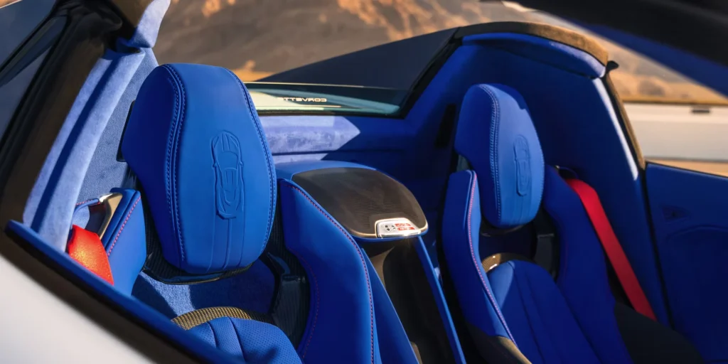 Corvette Grand Sport X seat
