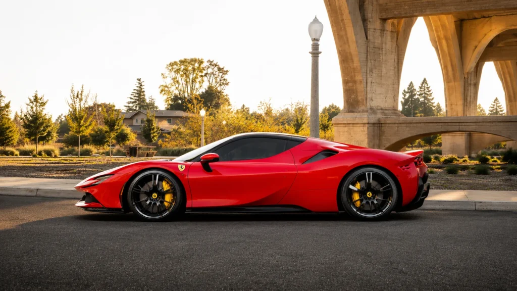 Ferrari SF90 SIDEVIEW