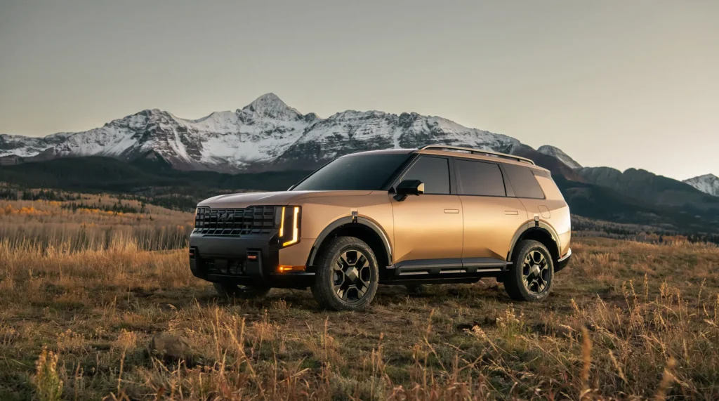 KIA TELLURIDE X PRO SIDEVIEW