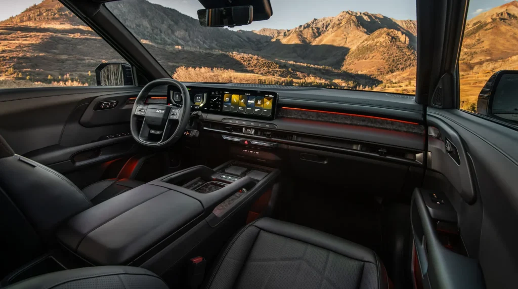 KIA TELLURIDE X PRO interior