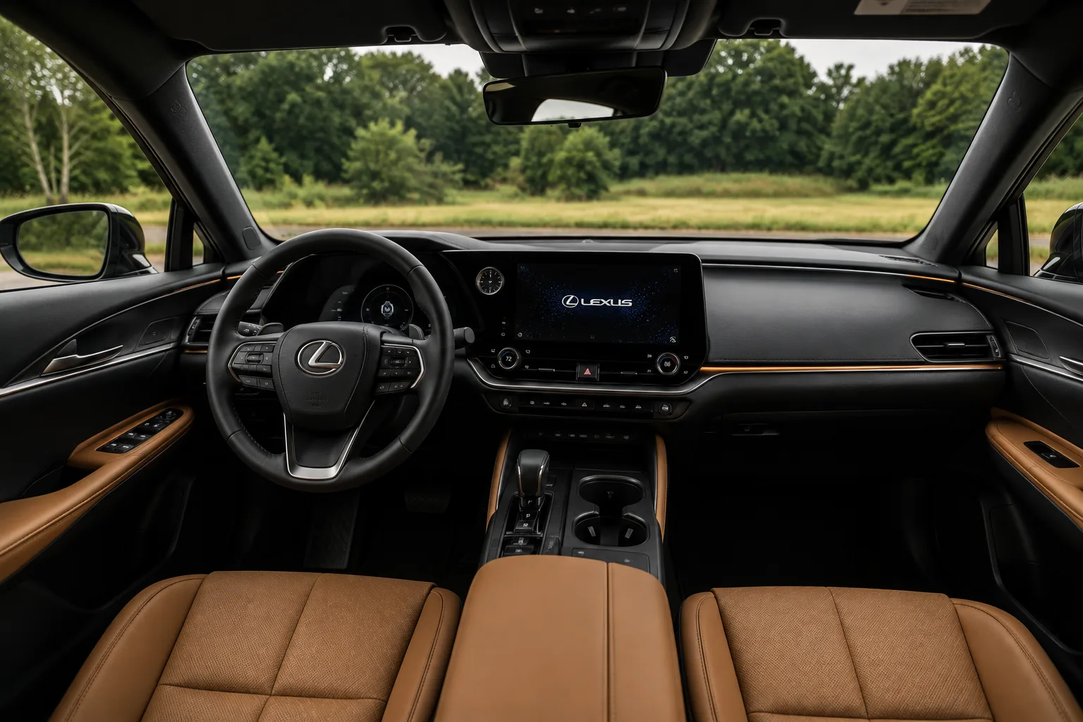 Lexus ES 500e interior