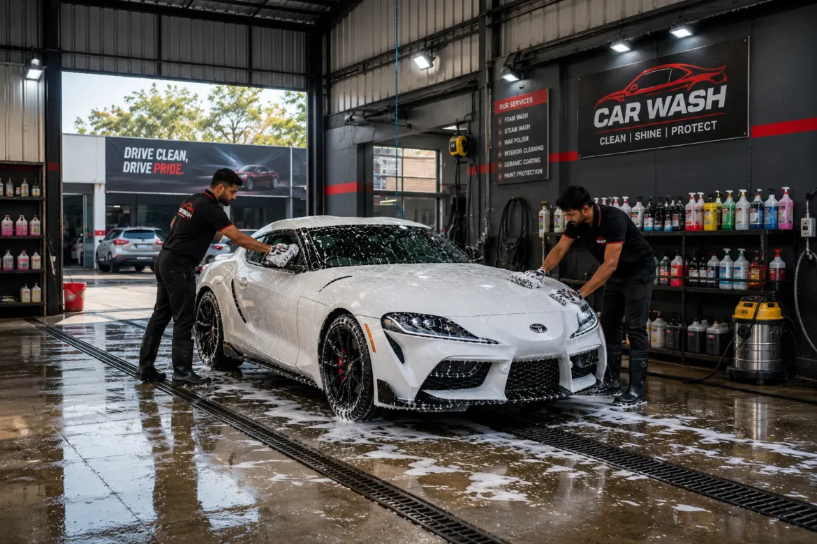 car wash