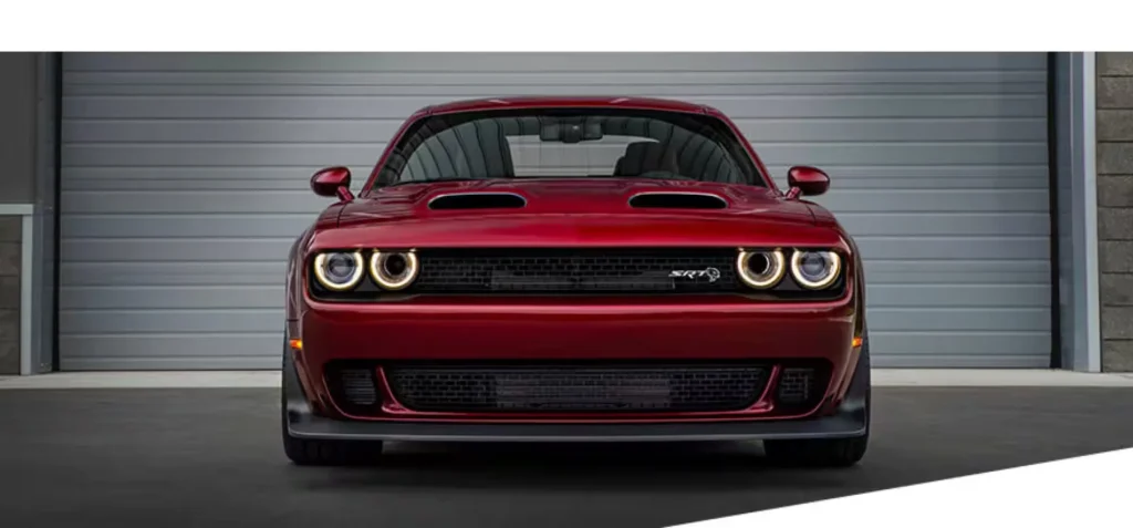 dodge challenger hellcat front