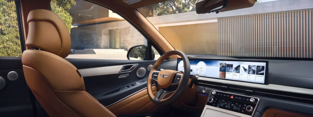 genesis gv80 interior