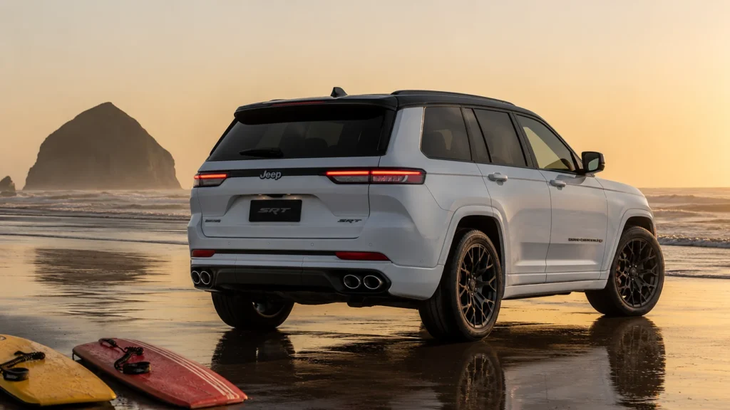 jeep grand cherokee srt backview