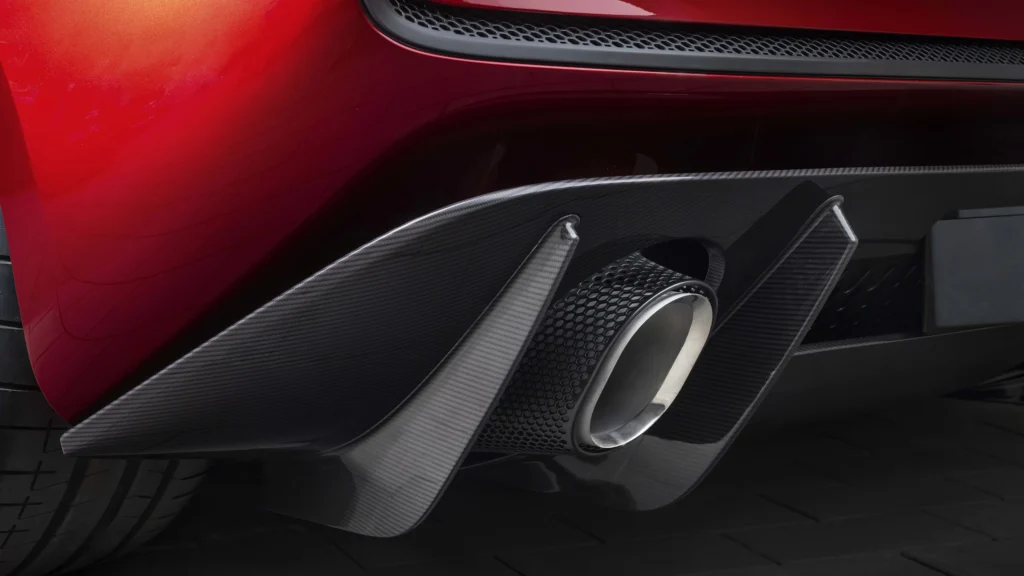 mclaren 6gt exhuast