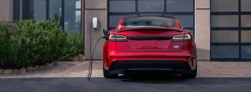 tesla model s back