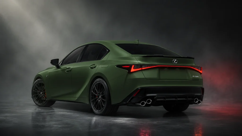 2027 Lexus IS backview