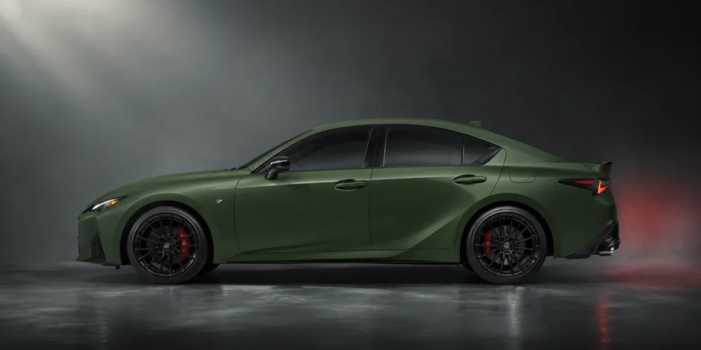 2027 Lexus IS sideview