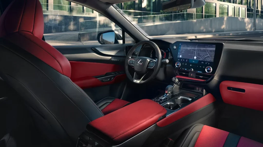 2027 Lexus NX interior