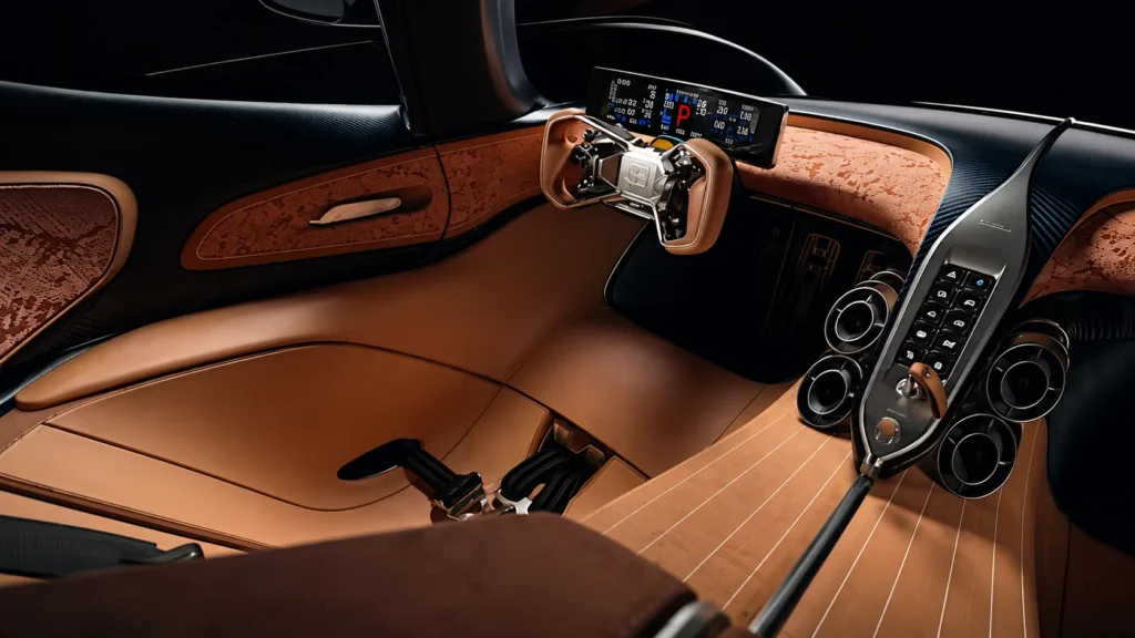 Bugatti Destrier interior