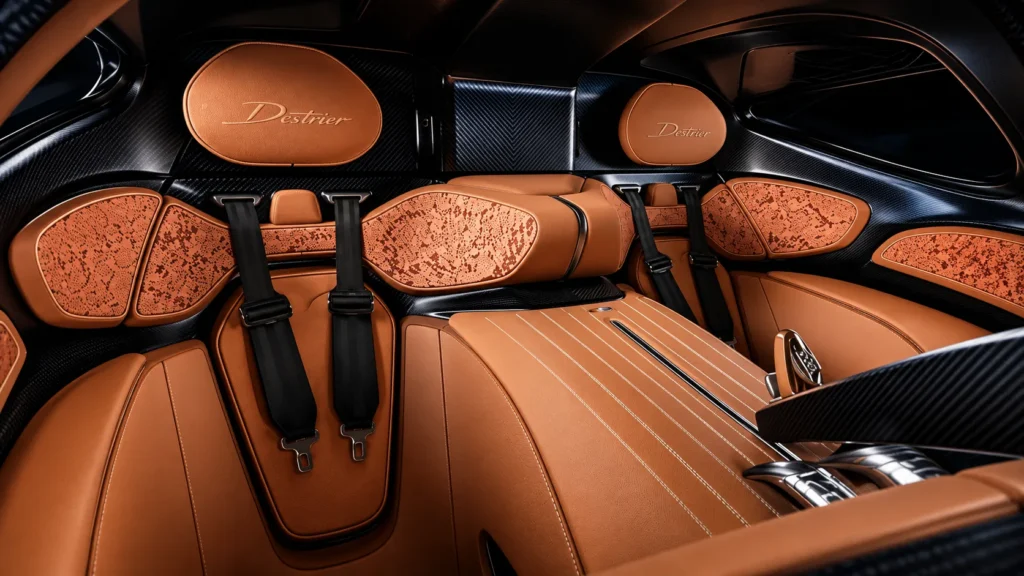 Bugatti Destrier seat