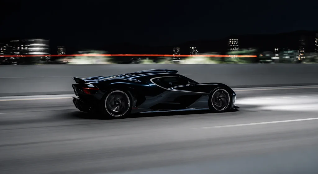 Bugatti Destrier sideview
