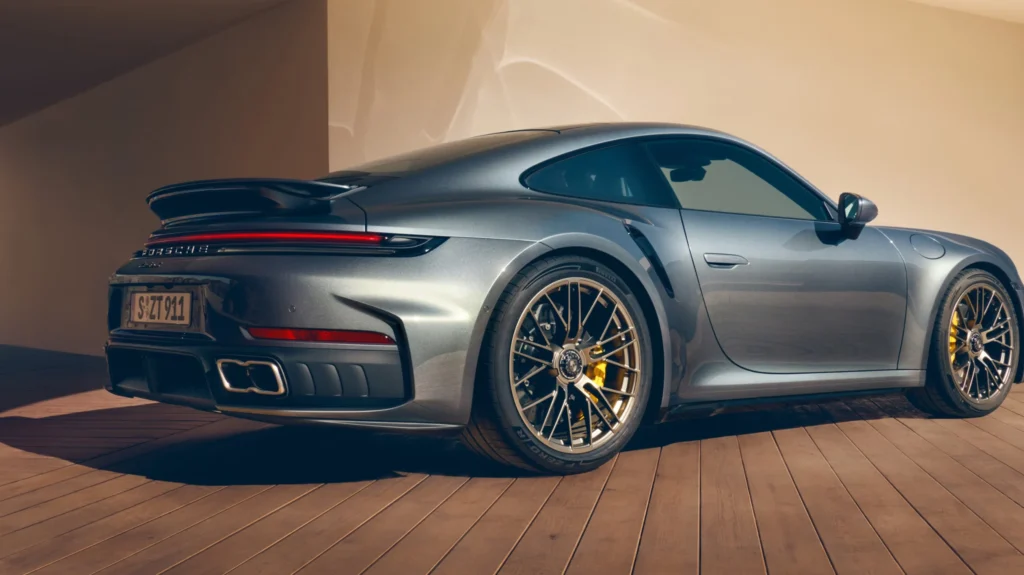 porsche backview