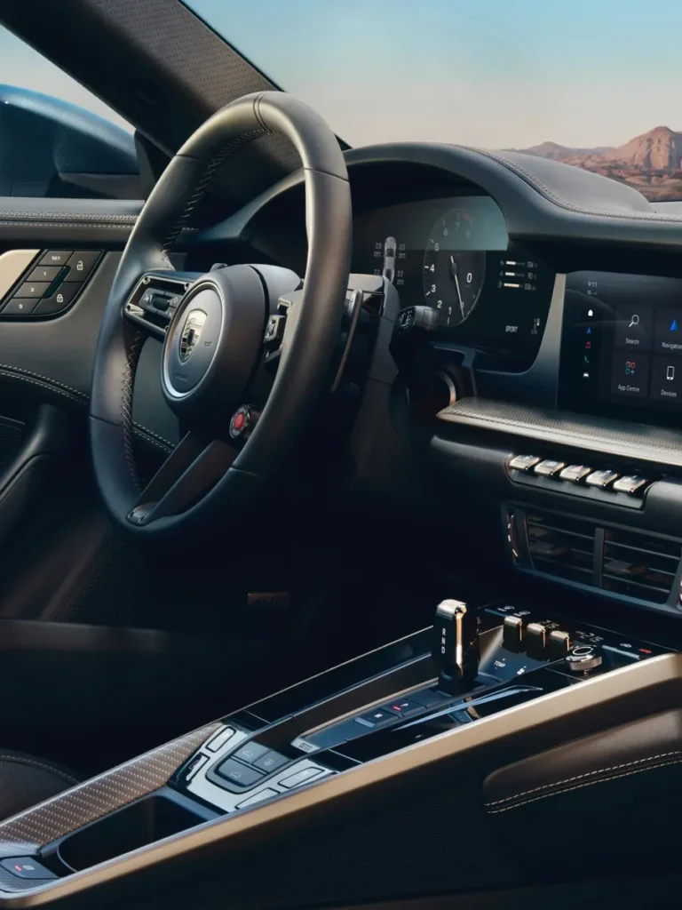 porsche interior