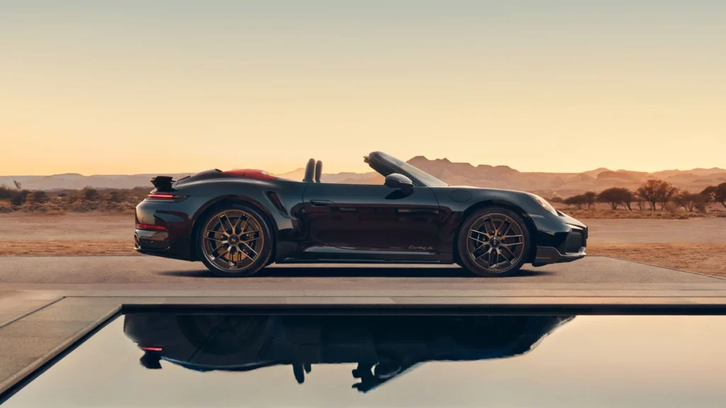 porsche sideview