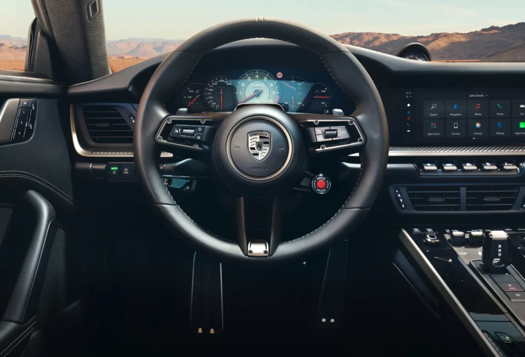 porsche stearing
