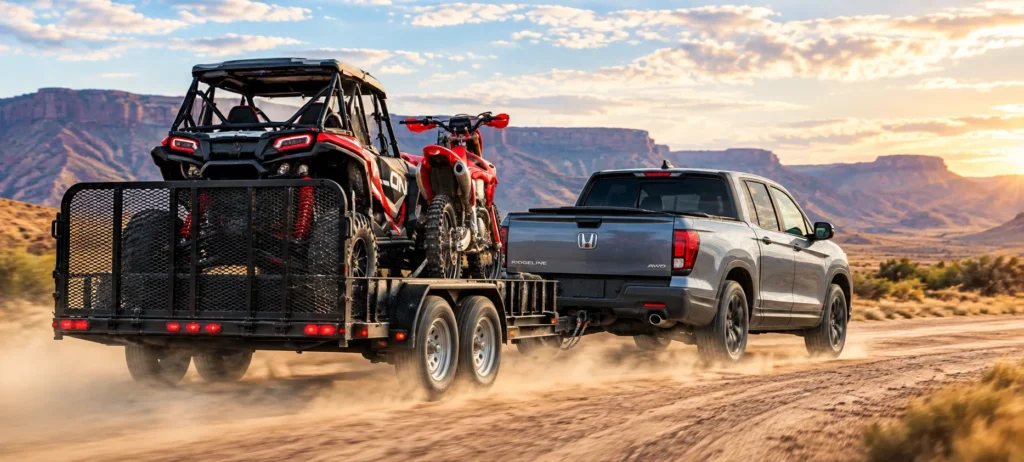 2026 Honda Ridgeline backview