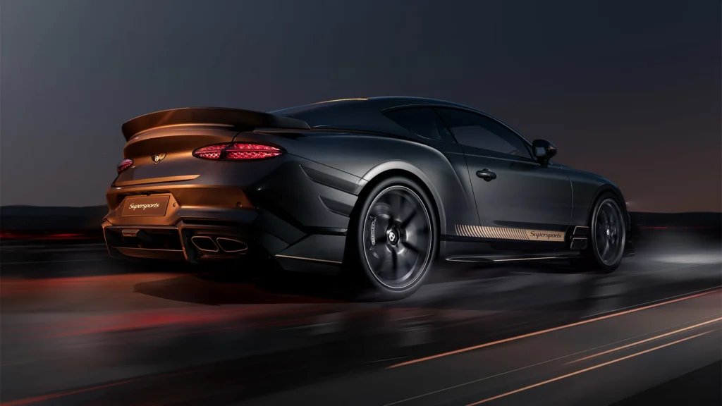 Bentley Continental Supersports backview