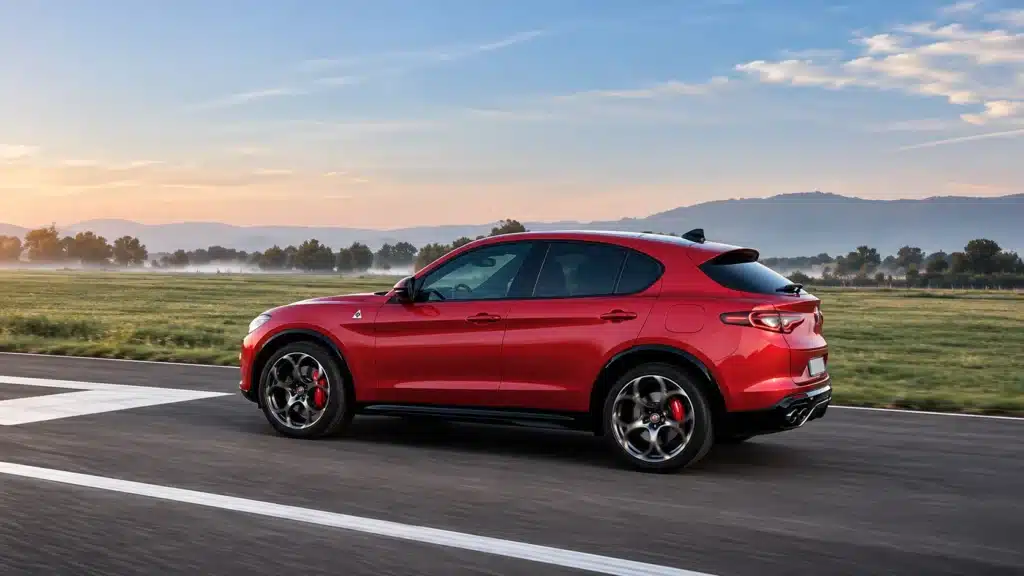 alfa romeo stelvio sideview